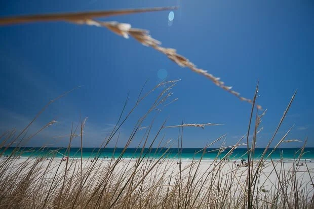 Hot Summer Days On The White Sand Of Leighton Beach In Western Australia
