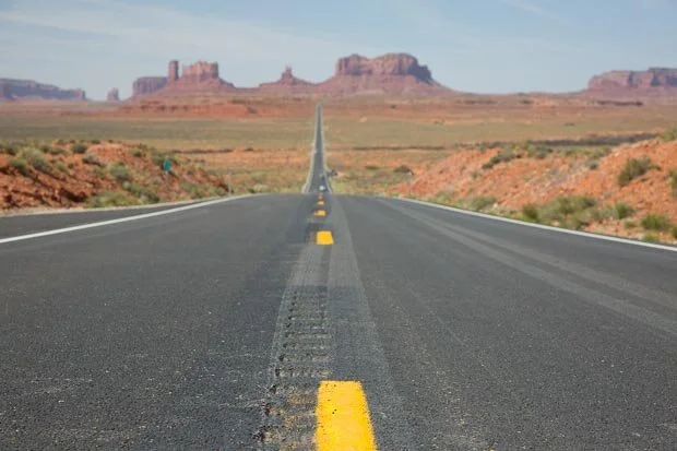 Mitten Buttes: Location Where Forrest Gump Stopped In Monument Valley Utah