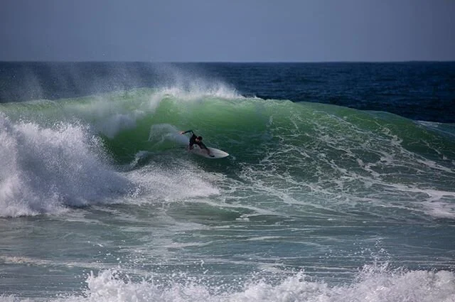MacKenzies Bay Beach gone for another year &amp; replaced with wall of water 🌊