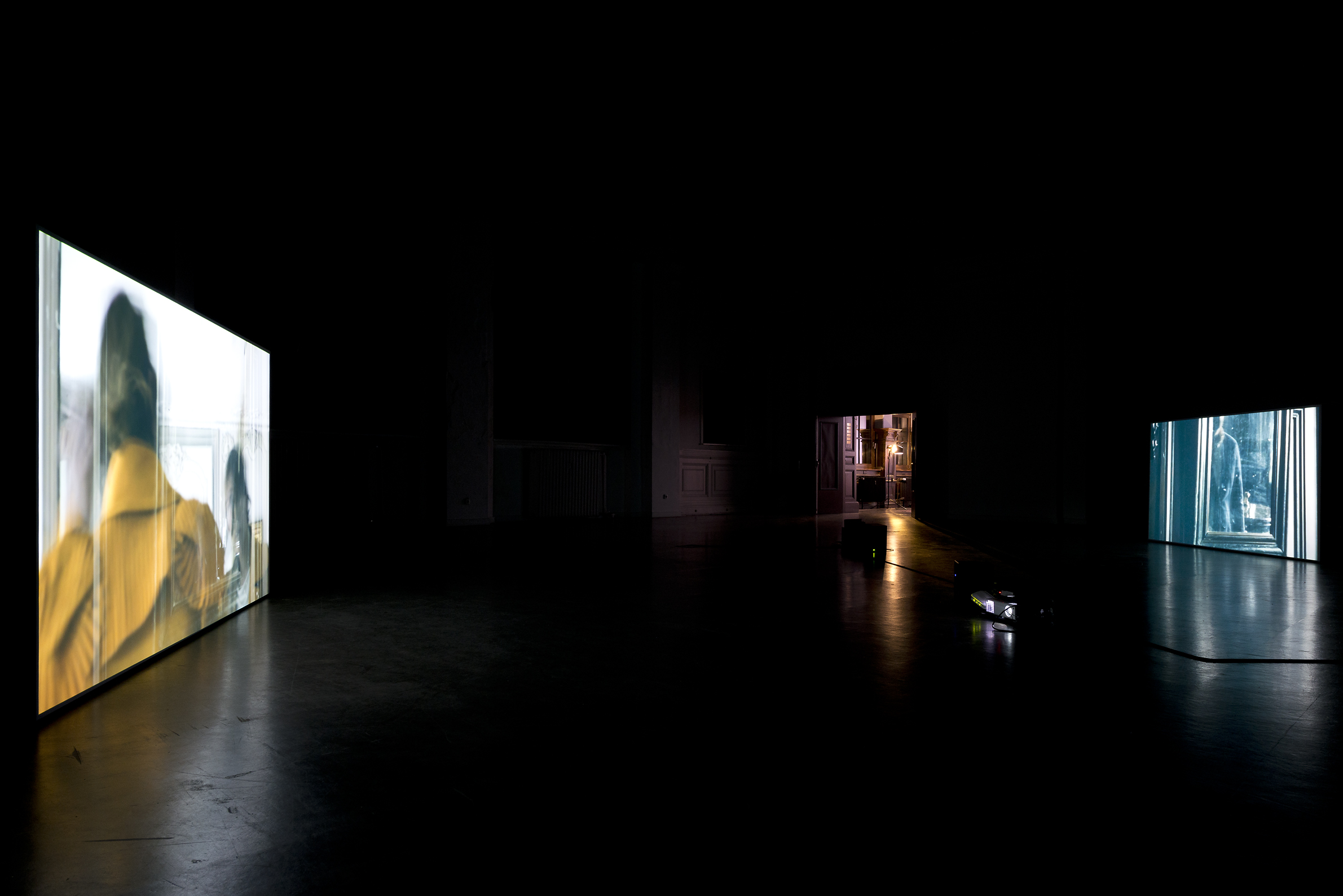   Installation view Train of Thought, Kunstverein Harburger Bahnhof, 2014/2015  