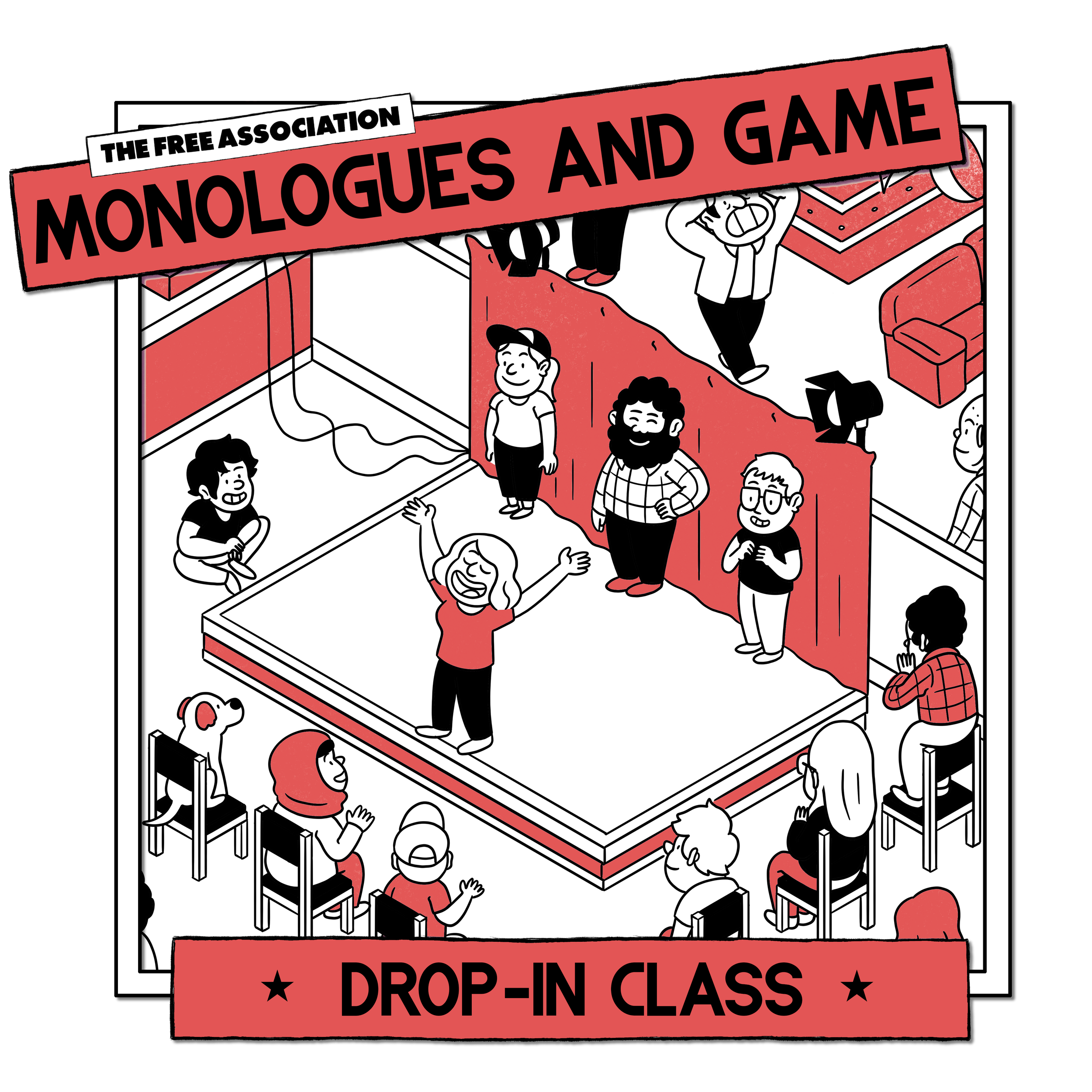 Monologues And Game | Saturday Morning | 15th October 2022 — The Free  Association | Improv Class | Improvisation Classes | Improv Comedy | London