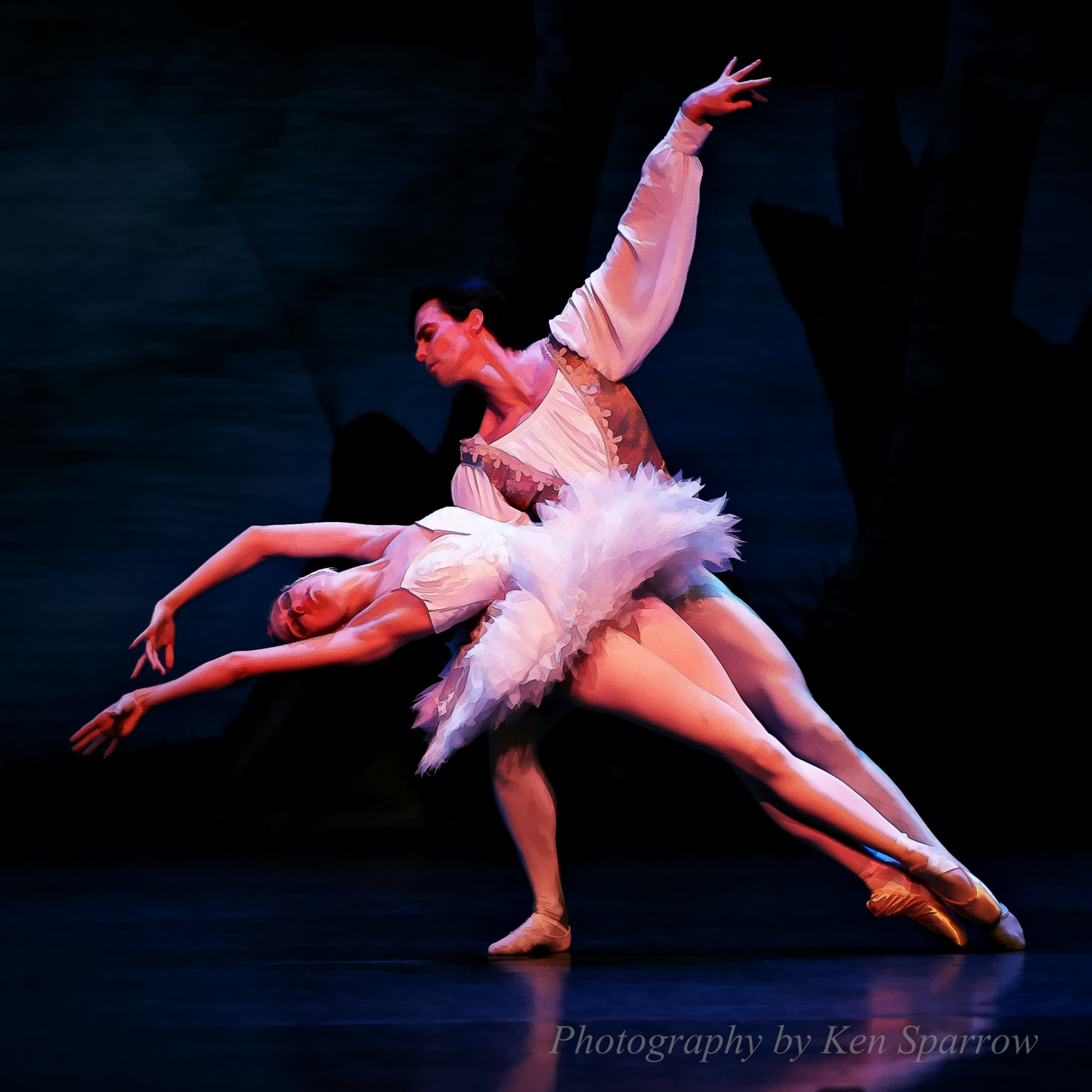 Clare Morehen and Alex Wagner, Swan Lake, 2008.