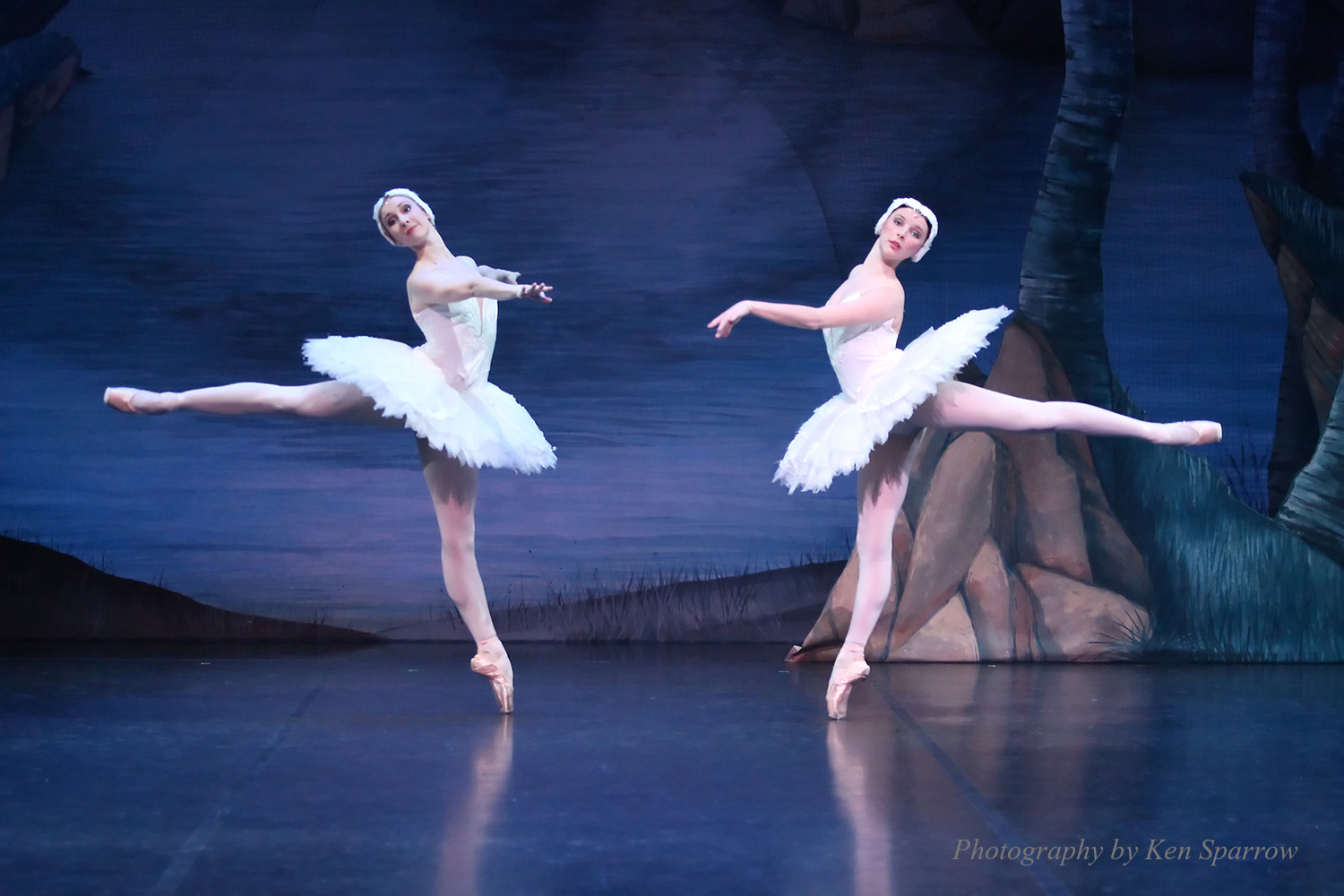 Lisa Edwards & Sarah Thompson, "Swan Lake", 2010