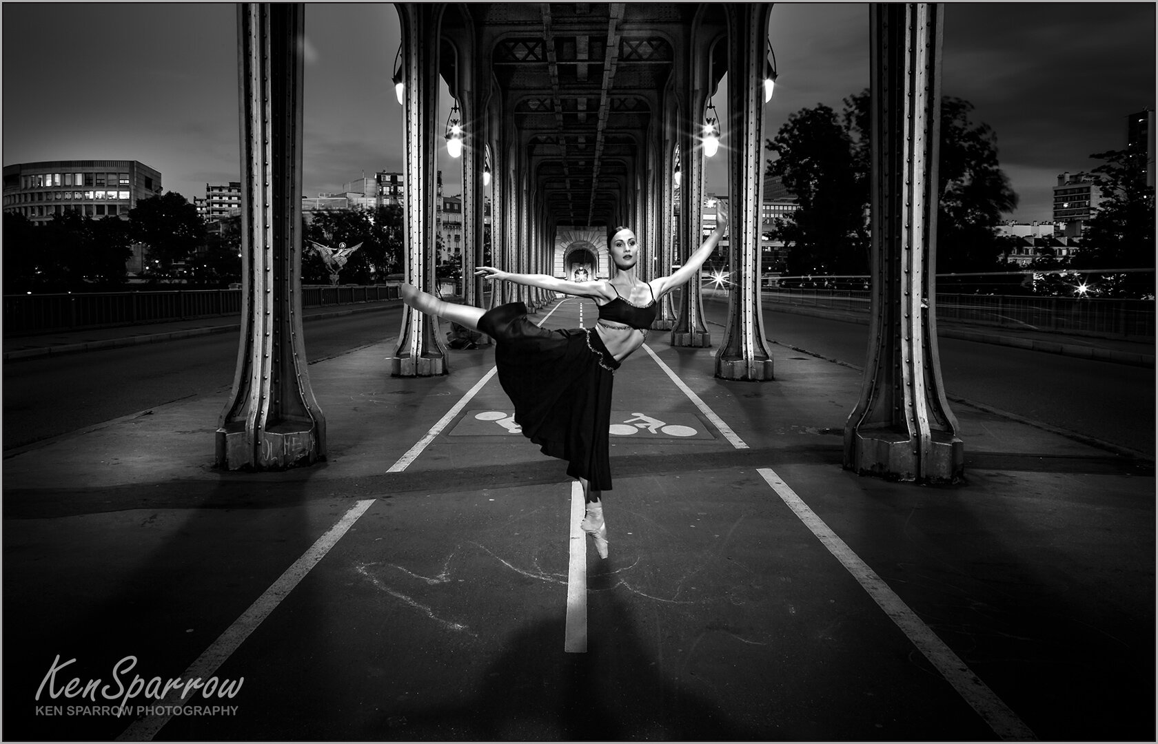 123 Ballerina on the Bridge