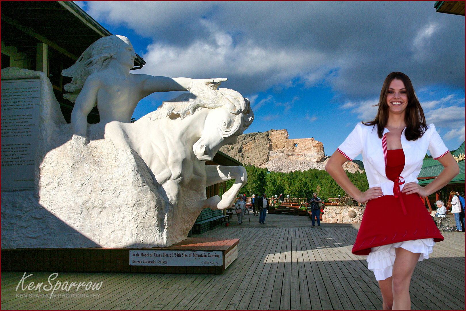 189  Amy at Crazy Horse