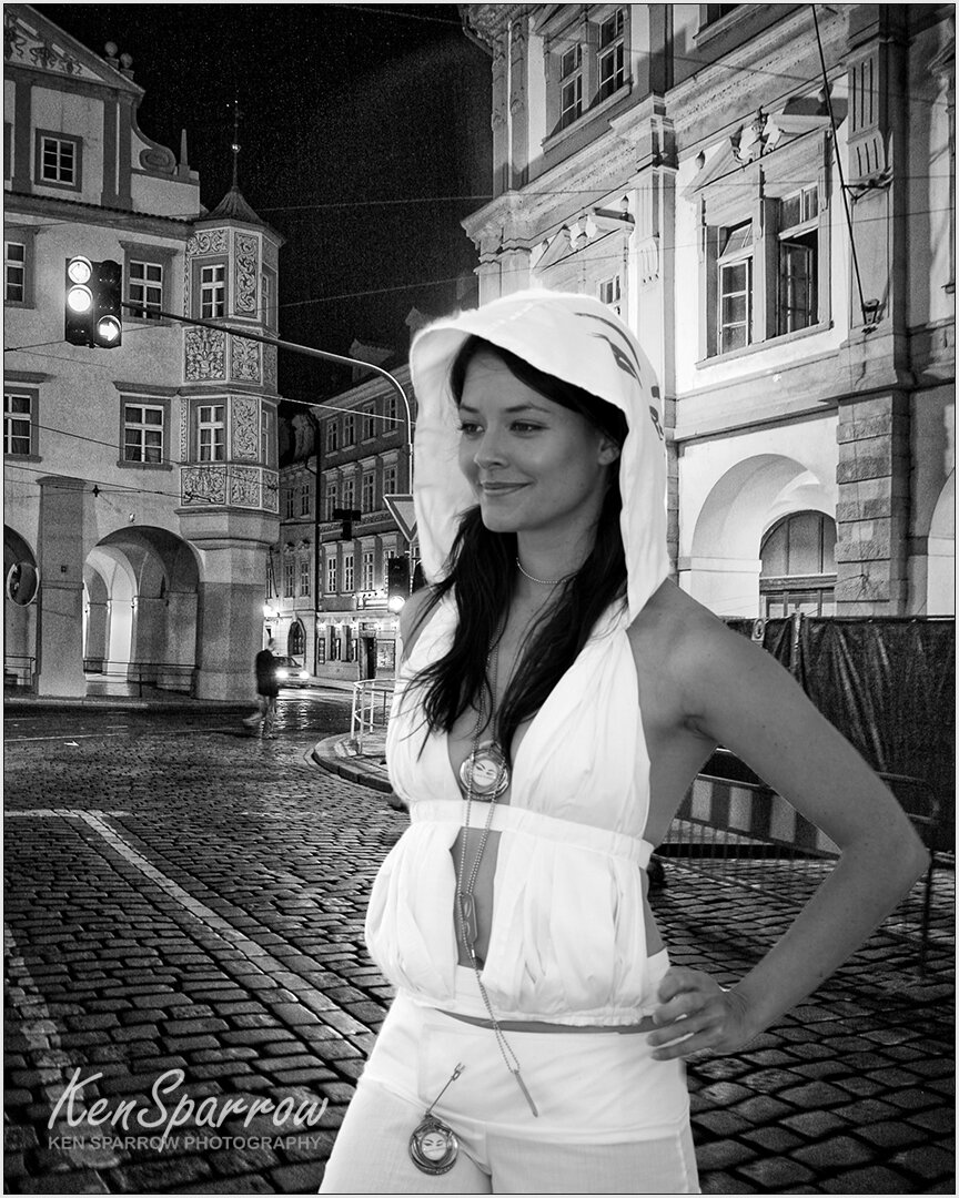 343  Renee in Prague at Night