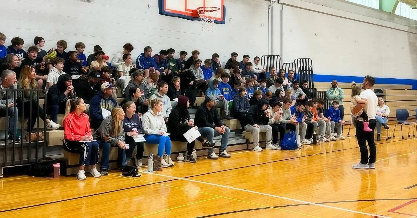 Appreciation to all parents who joined us for the annual meeting while our wrestlers participated in CrossFit! If you missed it, check the website for the 2025-26 Parent Packet. 

Thanks to Rob and @akers_strengthperformance for guiding us on nutriti