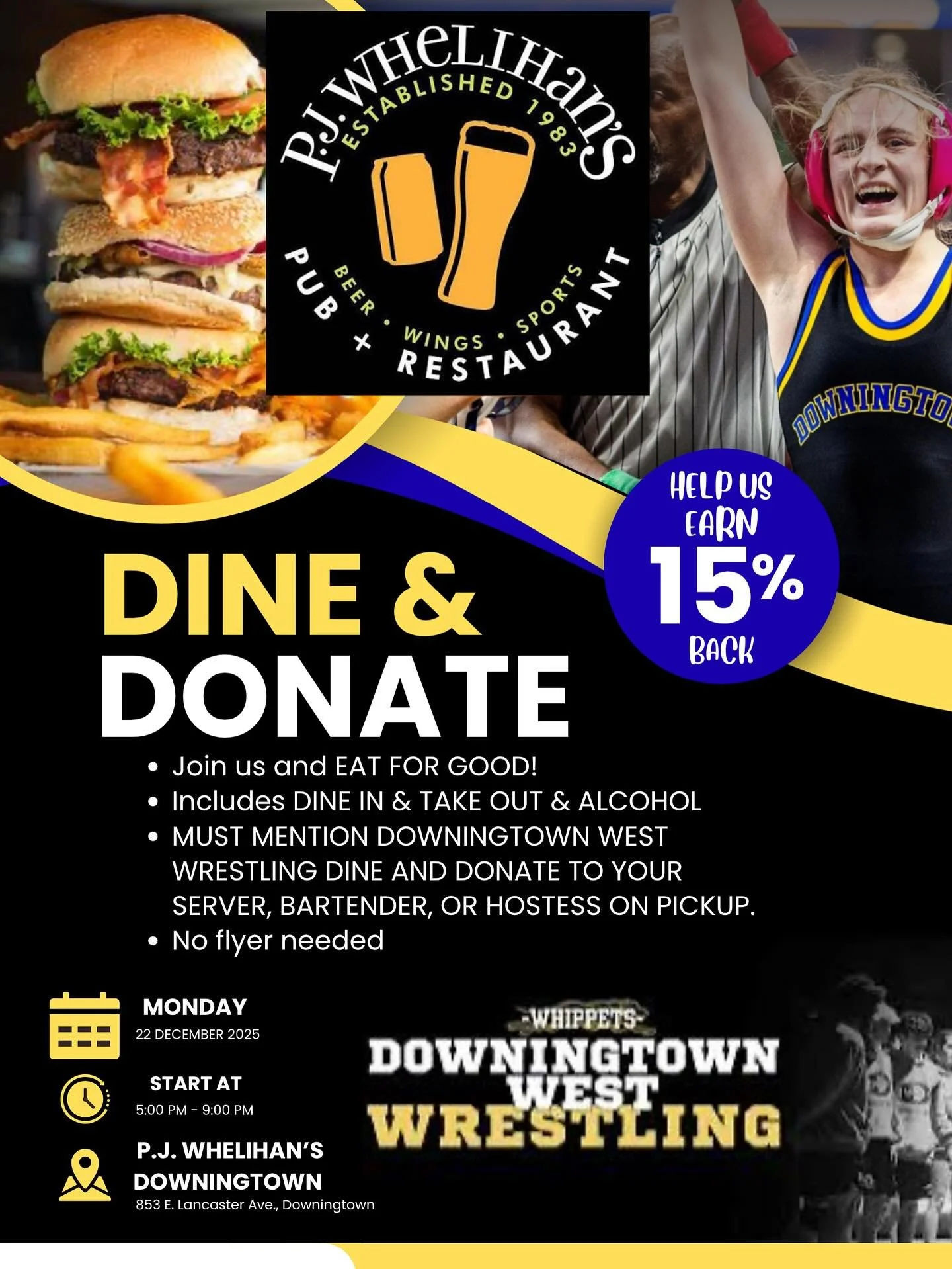 Family Night in the works! 
Save the Date 
December 22nd

Come support whippet wrestling!