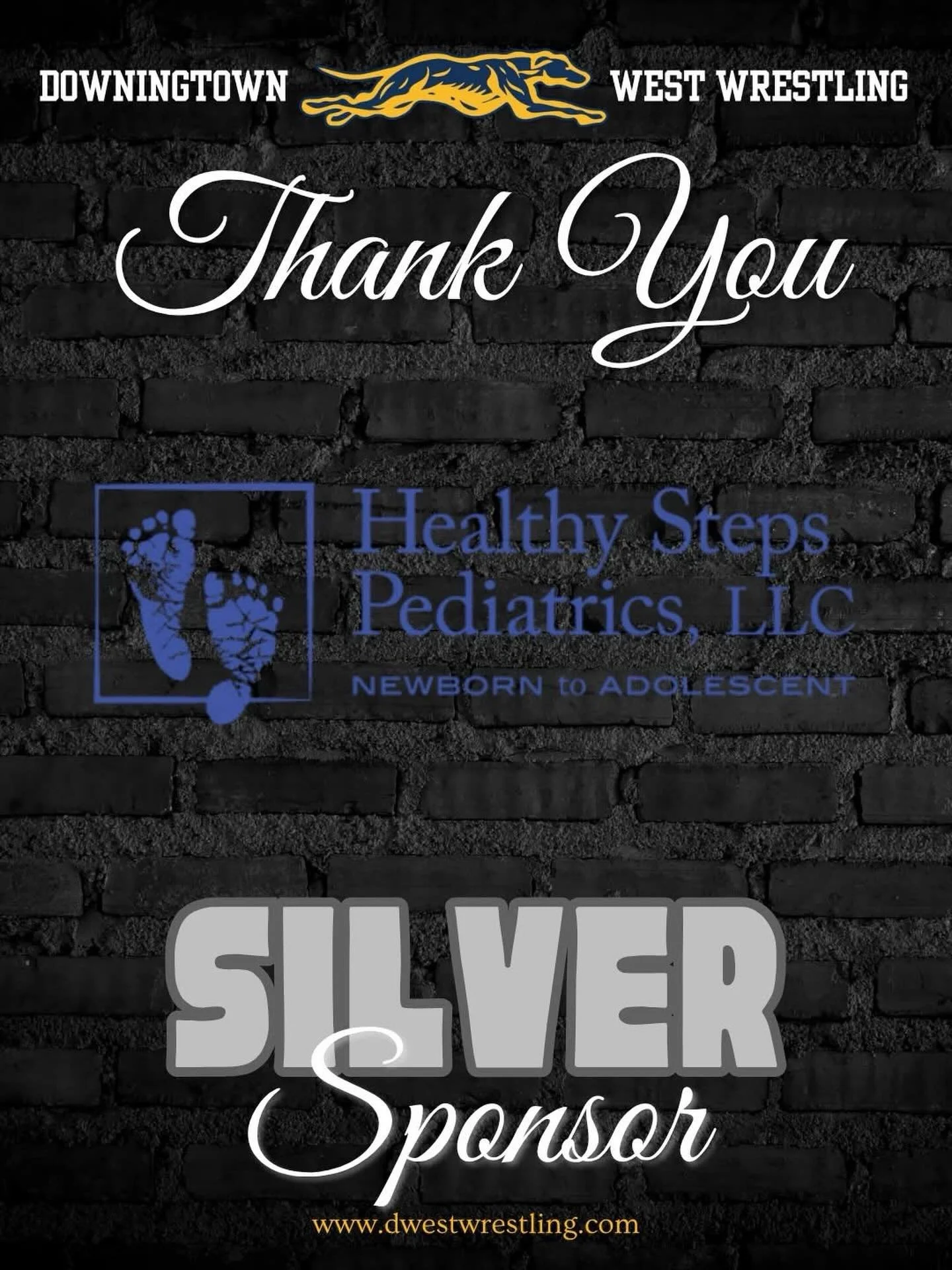Honoring Our Silver Sponsor: Healthy Steps Pediatrics, LLC
https://www.healthystepspeds.com/

We are excited to express our heartfelt appreciation to Healthy Steps Pediatrics, LLC for their generous support as a Silver Sponsor of the Downingtown West