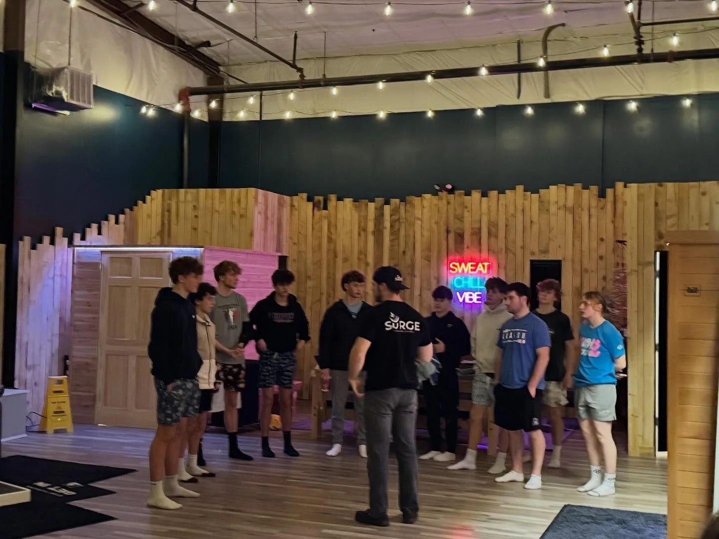 Huge thanks to @surgesaunacoldplunge for partnering with us! Our High School wrestlers loved a day of rest and recovery after a tough December schedule, and we&rsquo;re ready for dual season at West in January. Saunas, cold plunges, red light therapy