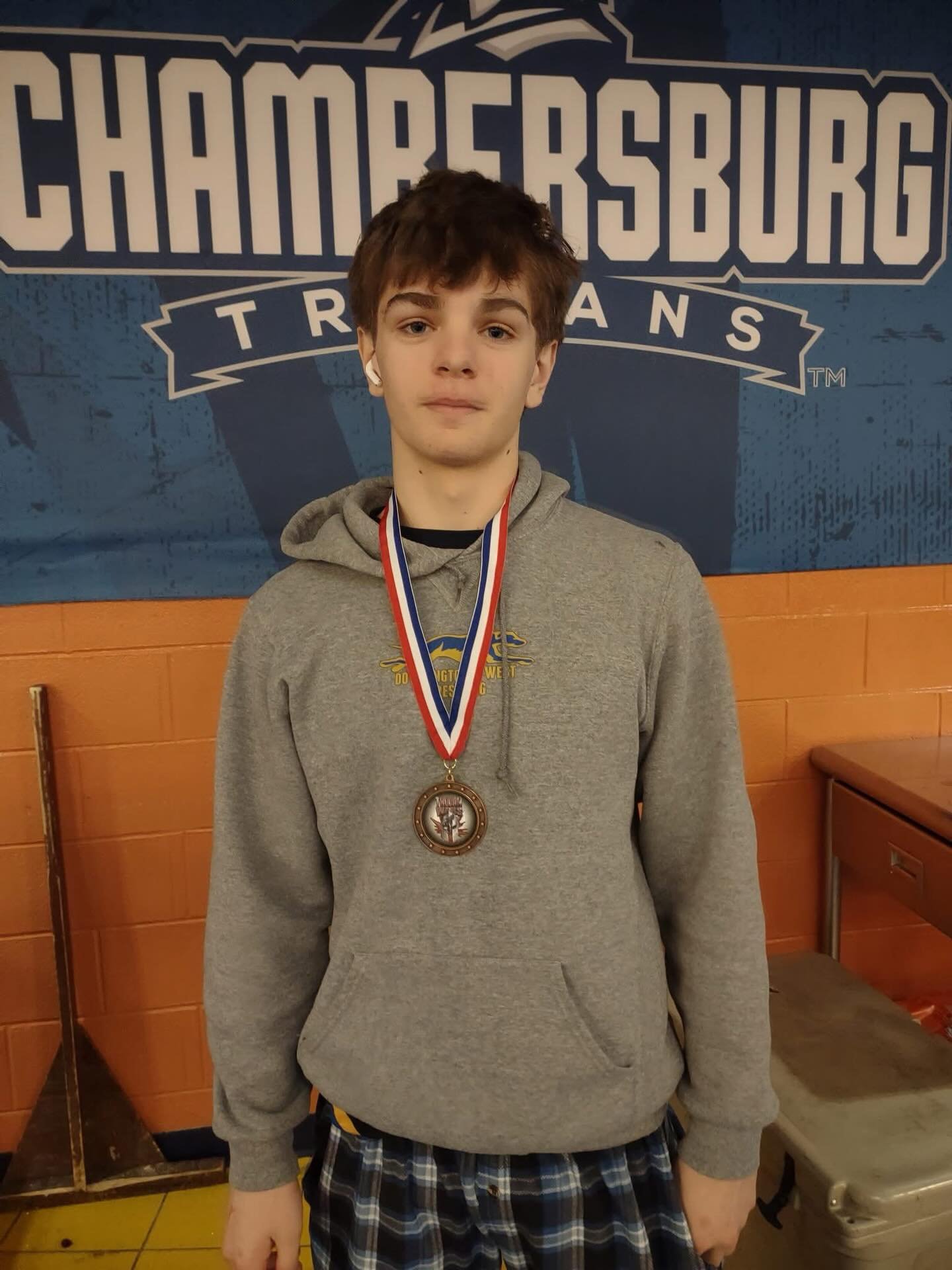 Downingtown West JV traveled to Chambersburg alongside Varsity to compete on Sunday for the MyHOUSE Trojan Wars JV Tournament. Among 34 teams, JV placed 6th overall!

Seven wrestlers finished in the Top 8, with two medalists: Luke Anthony and Brandon