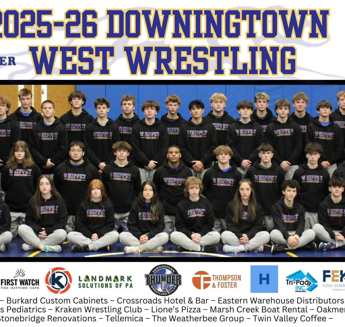 Downingtown West Wrestling 2025-2026
