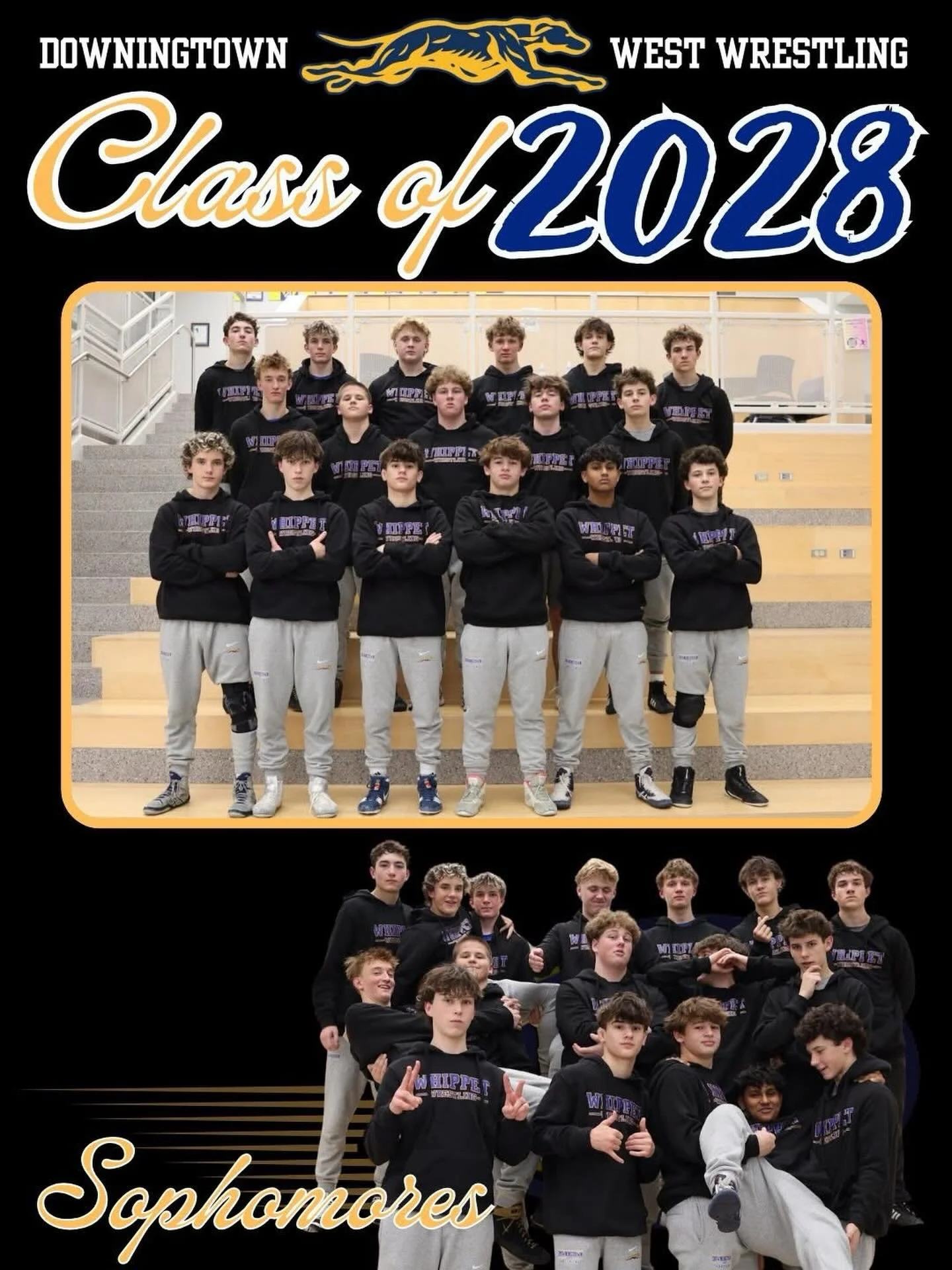 Introducing our West Whippets, Sophomore, Class of 2028!