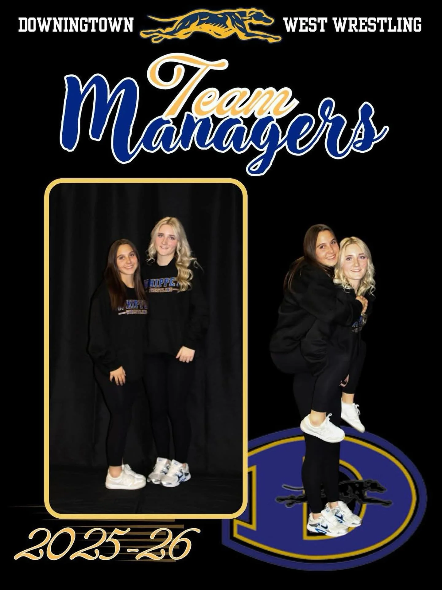 Introducing our West Whippet Wrestling Team Managers!

Meet the masterminds behind the West Whippet Wrestling Team&rsquo;s success! 🤼&zwj;♂️ We are beyond grateful to have the most dedicated and hardworking team managers, Carsen Breese and Ava Seiss