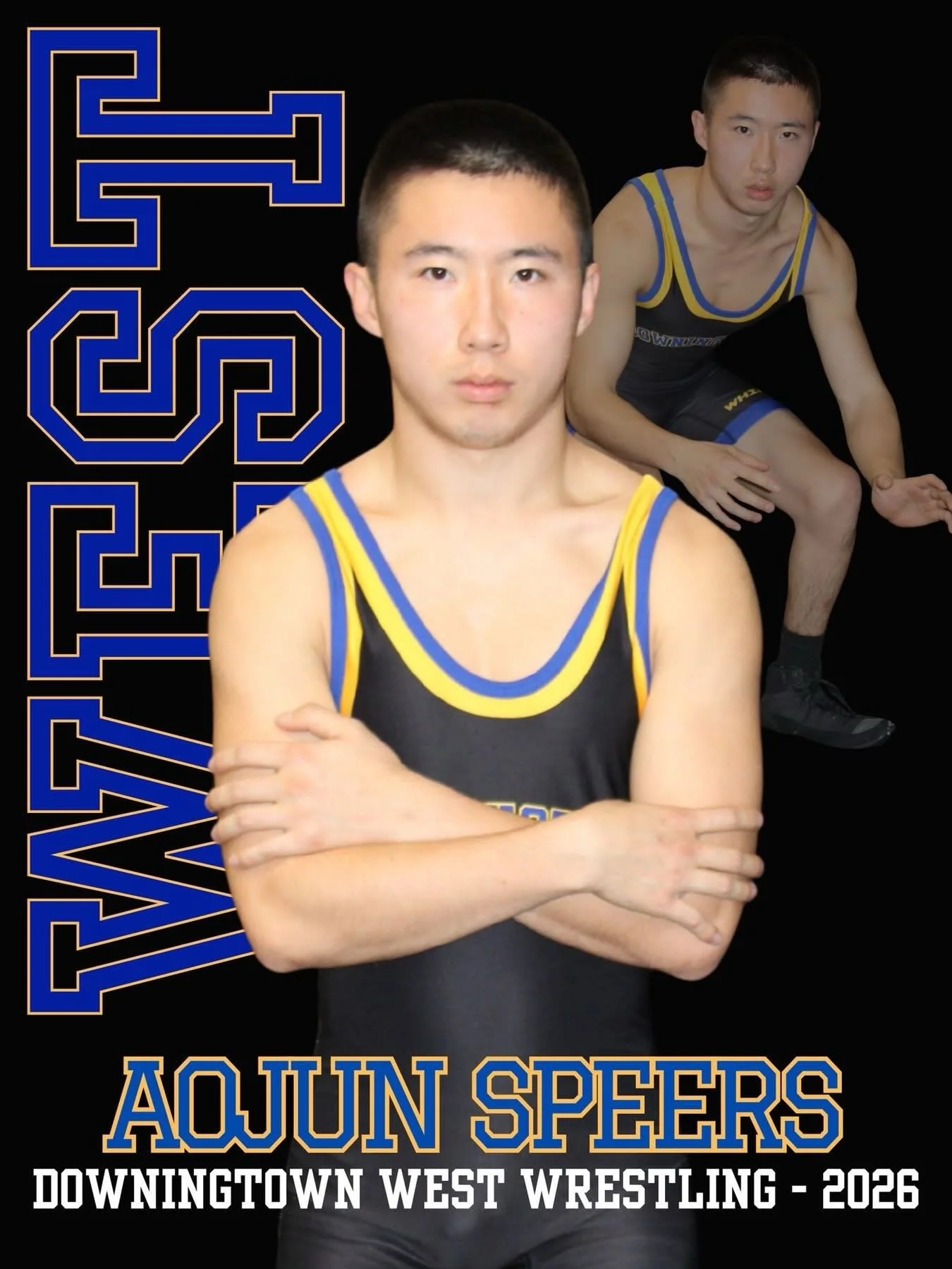 Senior Spotlight

Aojun Speers

Aojun Speers, who wrestles in the 127-pound weight class, has been part of the program for three years. Off the mat, Aojun competed in cross country for two seasons. He is considering college after graduation and offer
