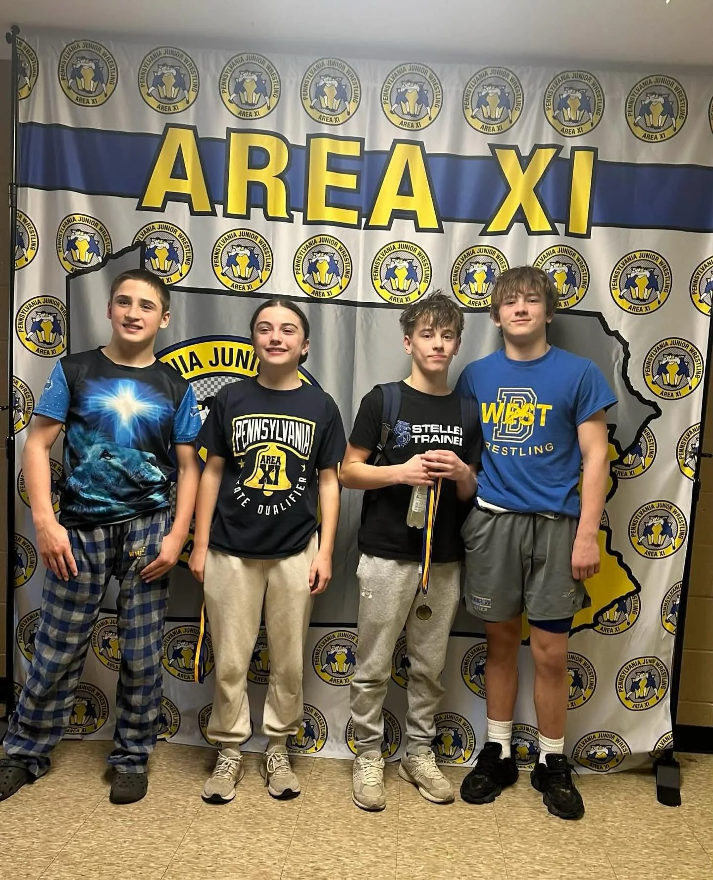 Congratulations to our DMS Lancers who qualified for PJW Jr High States at the Area XI Qualifier.

Walker Hoffman
Brayden Ellingsworth
Joey Pearson
Lucas Spicer
Makayla Dunn