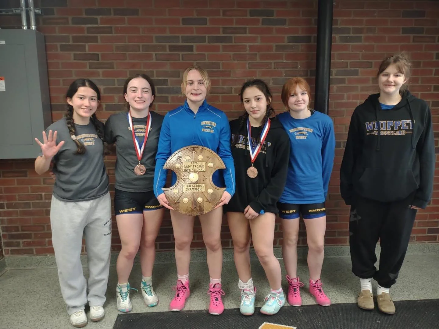 https://www.dwestwrestling.com/wwblog/2026/2/1/uda-lady-trojan-invitational-downingtown-west-girls-results-recap

Our Ladies closed out the regular season today with 3 placers and a champion at UDA Lady Trojan Invitational!