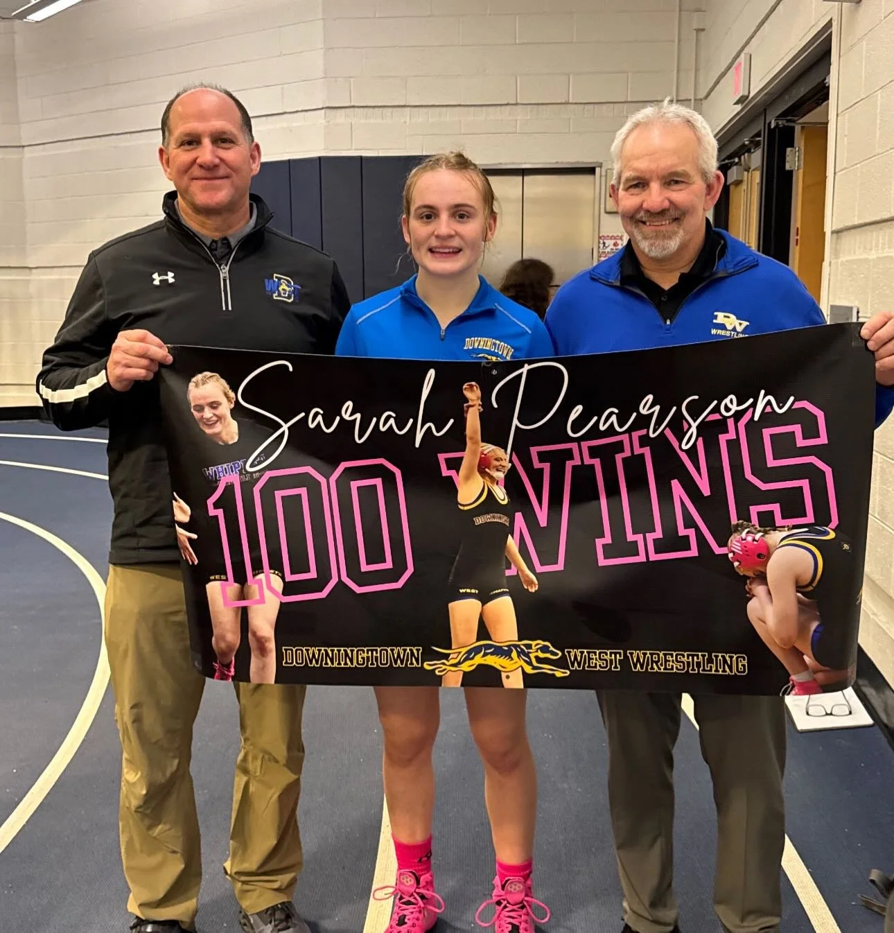 Congratulations to Sarah Pearson on her 100th Career varsity win!!