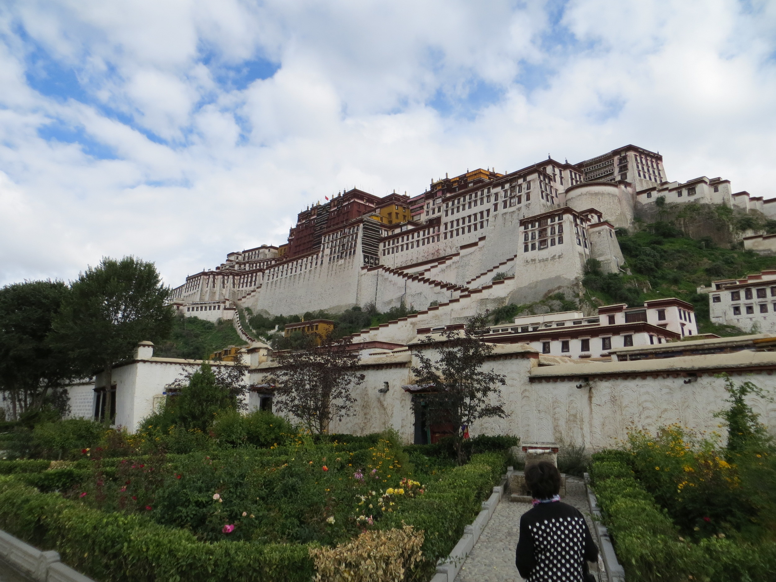 Beautiful Potala Palace- Official residence of Dalai Lamas