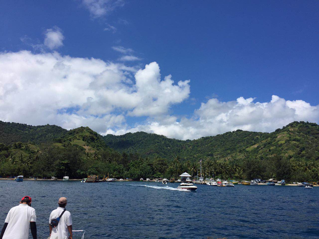 Panoramic view of Gili