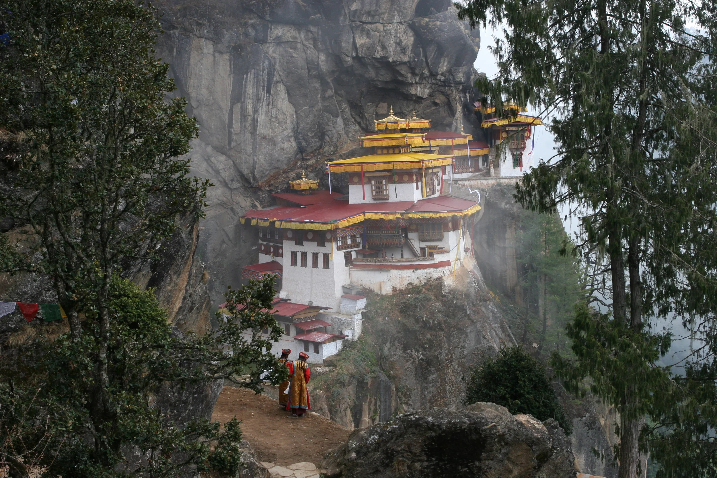 Taktsang Monastry, also called Tiger's Nest