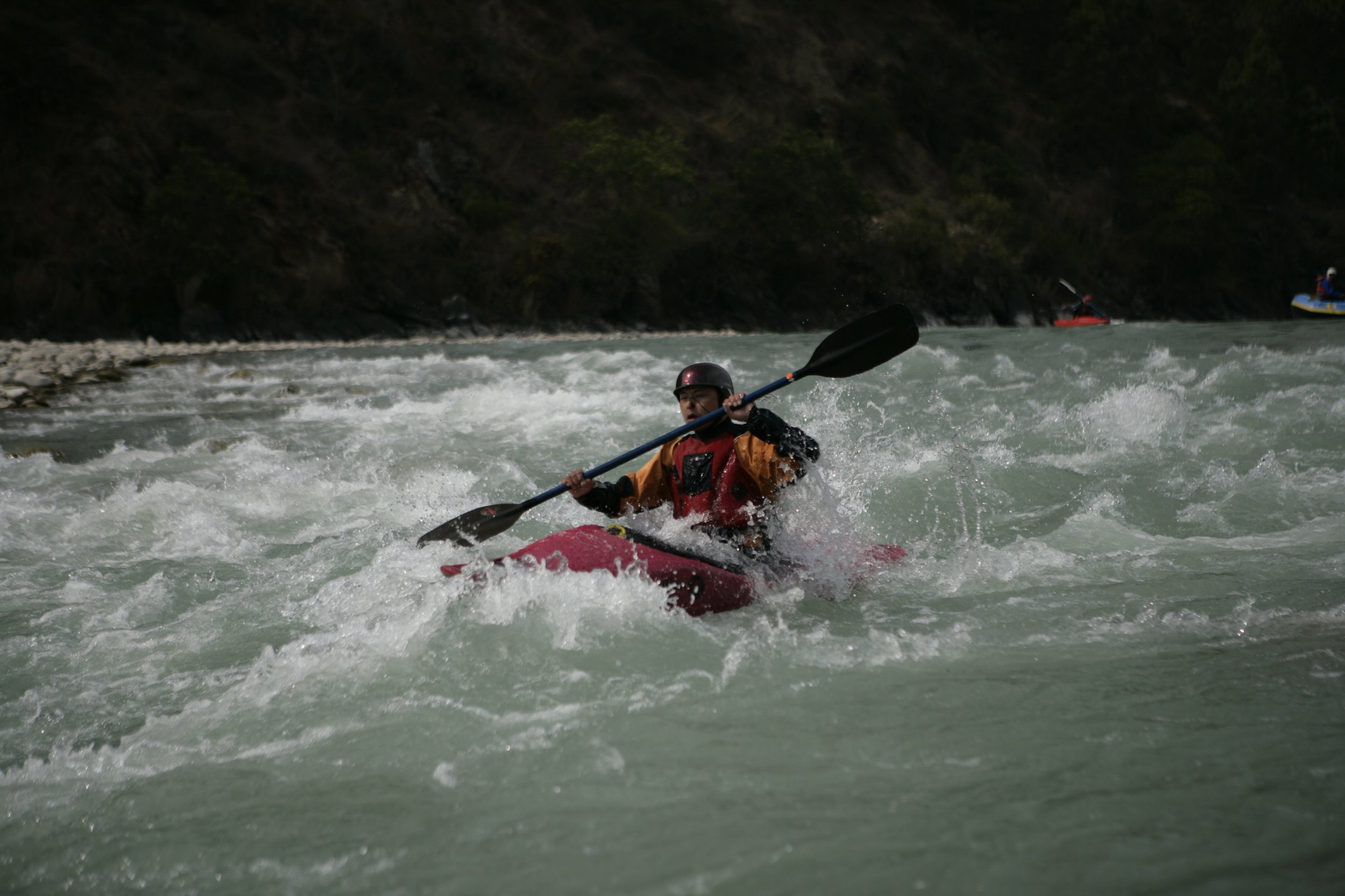 White water rafting - doesn't get better than this