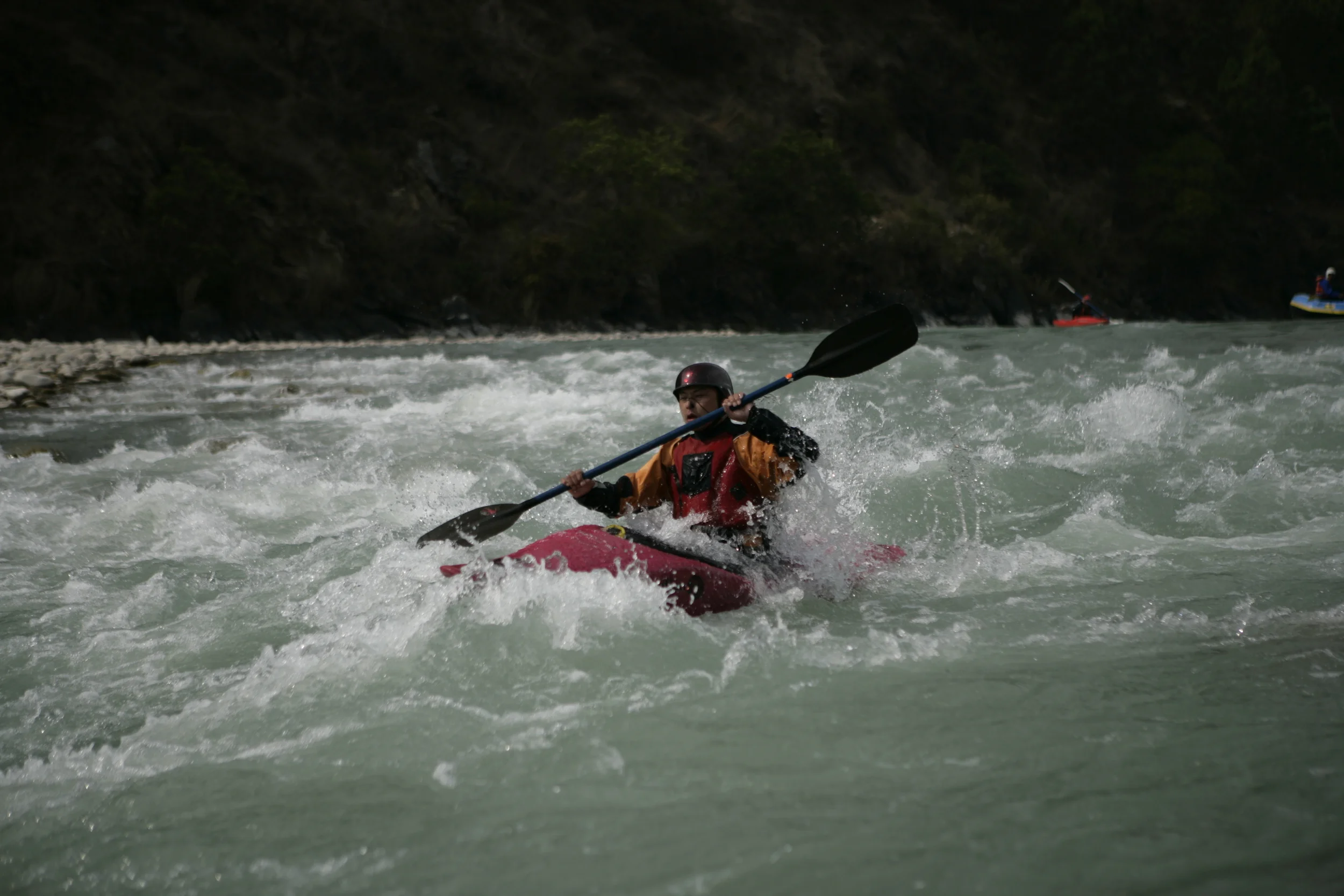 White water rafting- it doesn't get better than this!