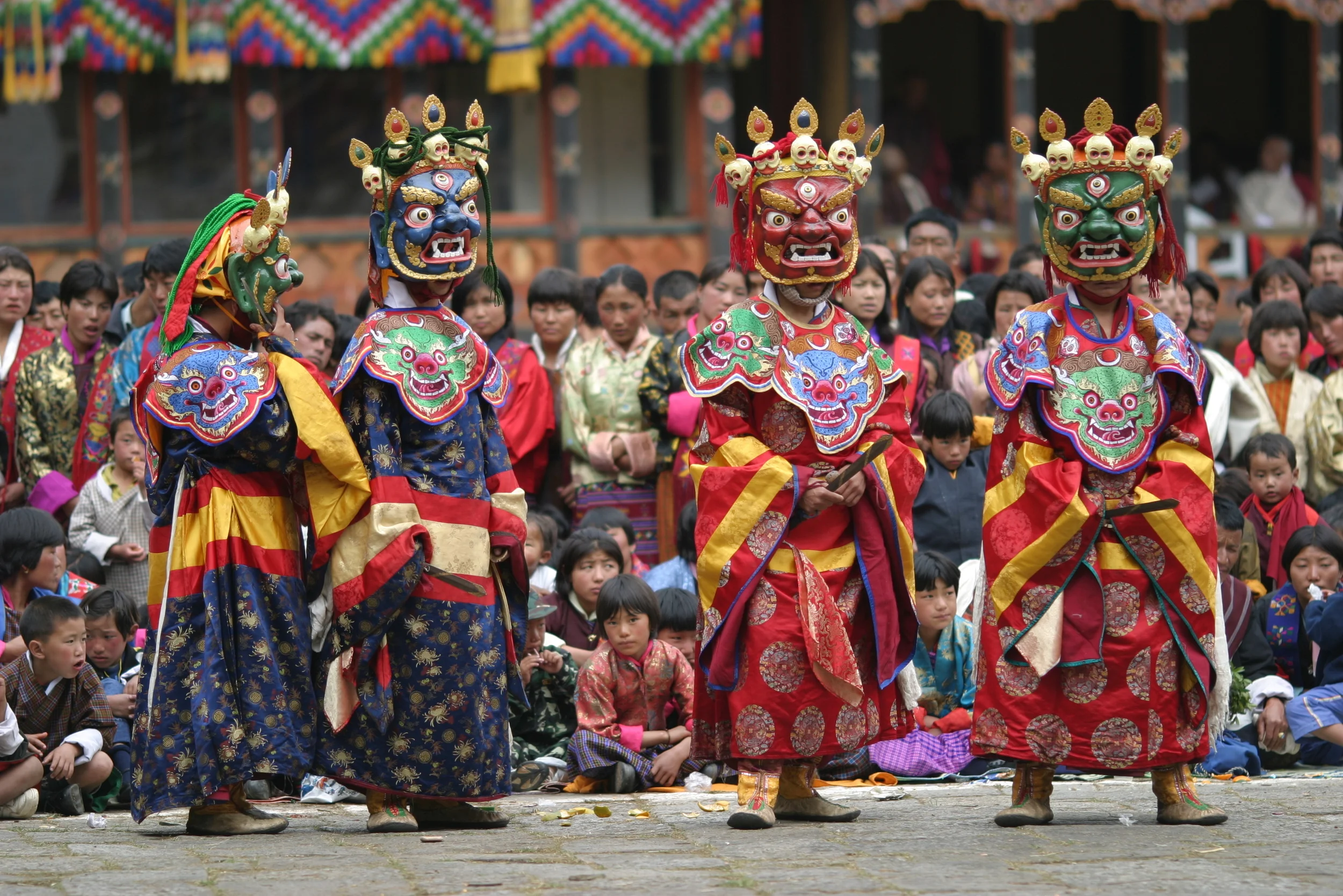 vibrant festivals of Bhutan
