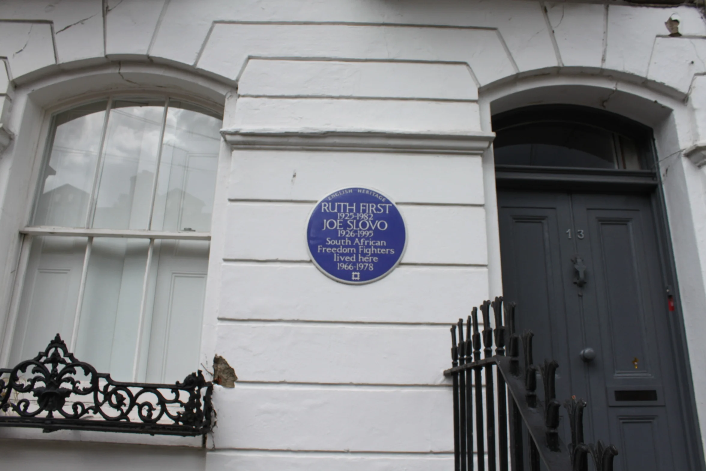 Blue Plaque on Lyme Street