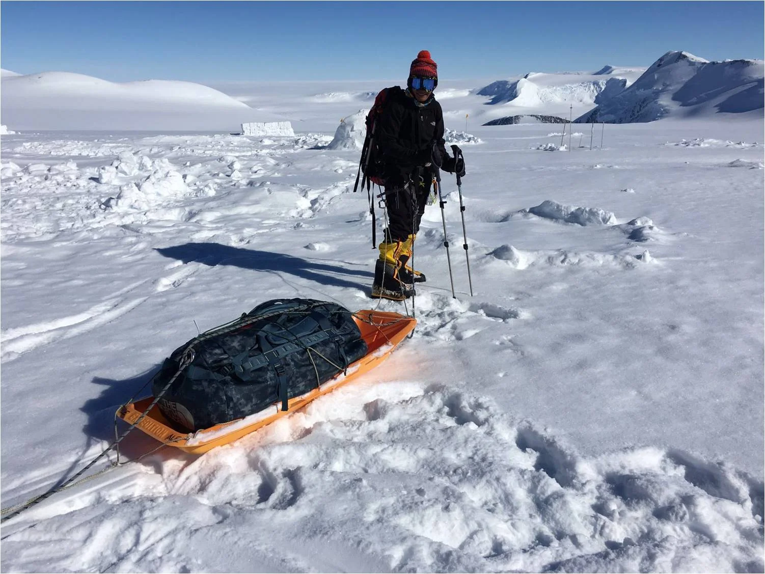 On way to conquer Vinson Matiff