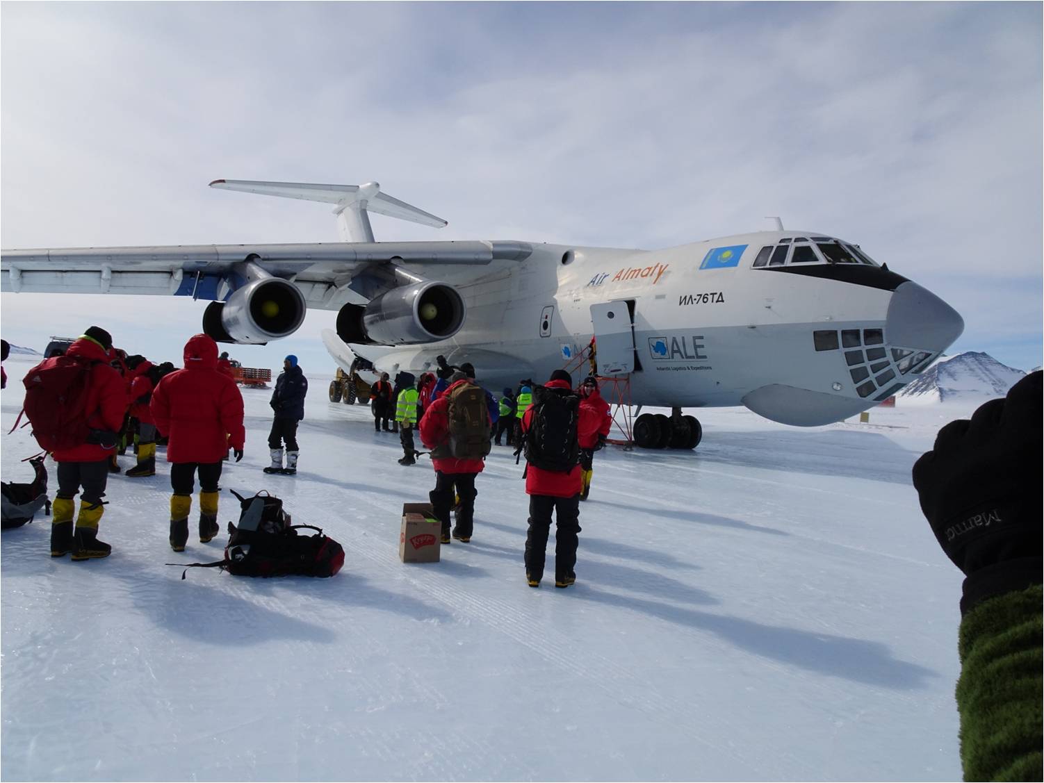 Union Glacier, 9th January'2016