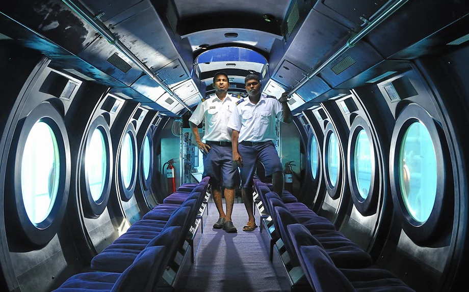 The inside of the Submarine!