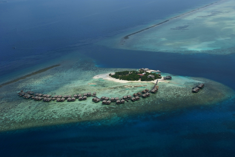 Bird's eye view of the property