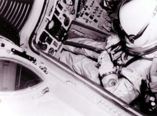 Bungee exercise device used in Gemini missions in 1965. (Photo credit: NASA)