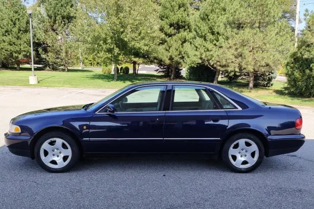 1999 Audi A8 4.2 Quattro (blue/black) - bought new
