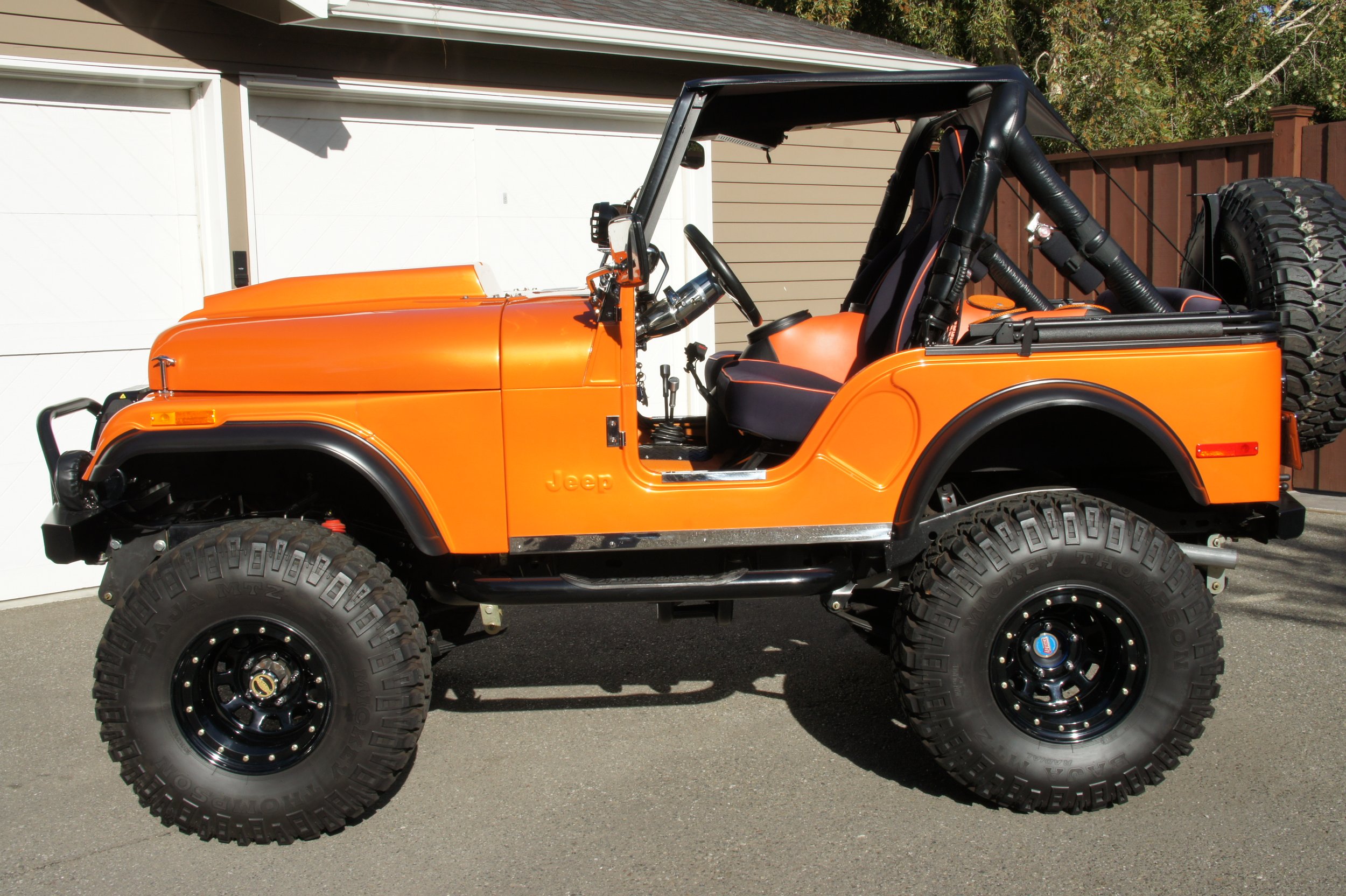 1966 Jeep CJ5 Orange/Black - nicknamed Nacho - Purchased in 2012 - DREAM CAR