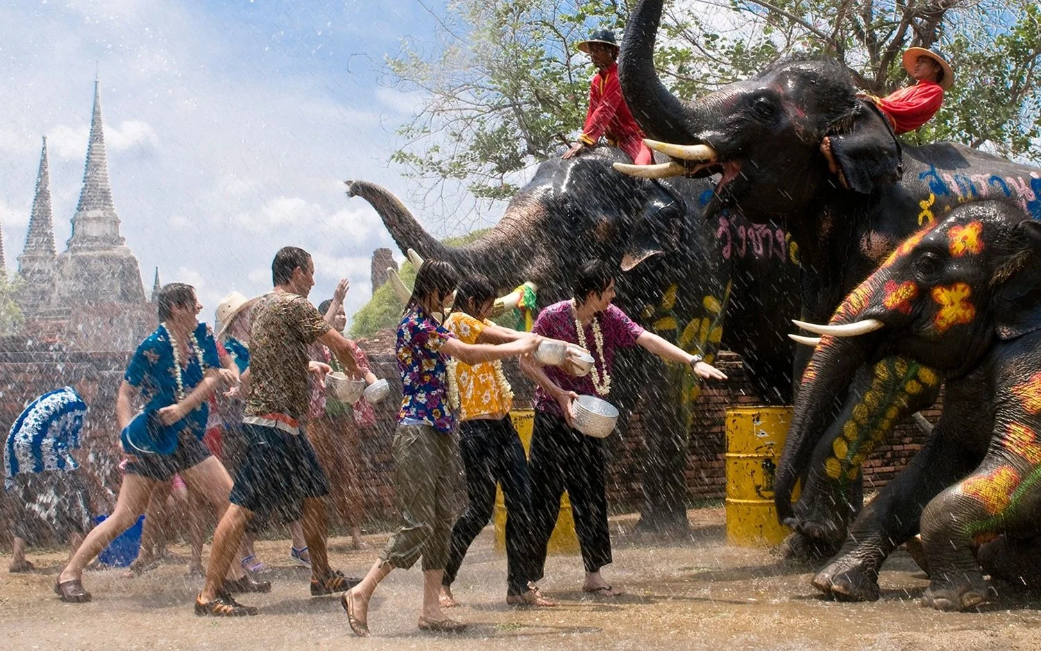 The Songkran Festival in Thailand