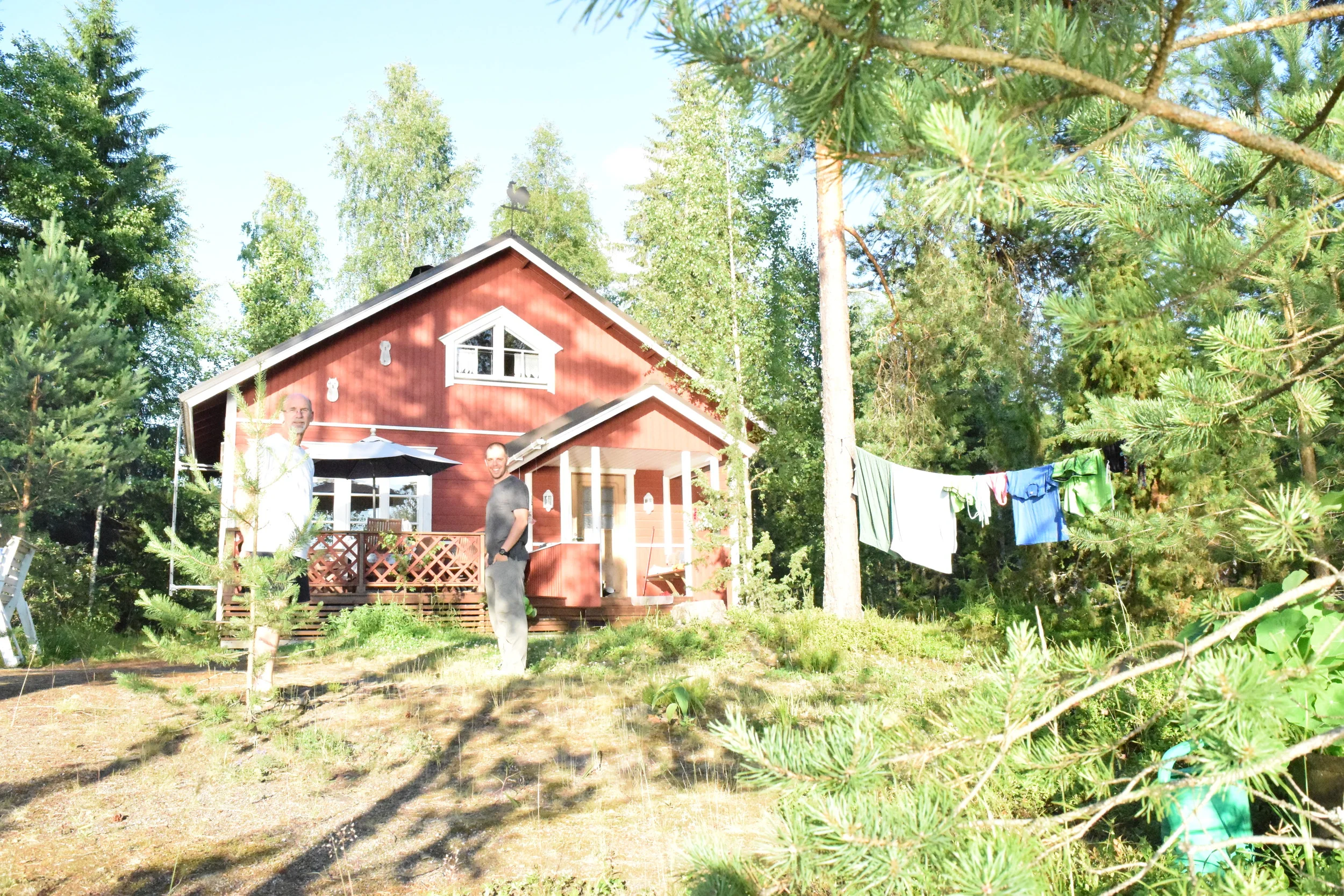 Our "Rustic" lodging. Nicer than some hotels I've stayed in!