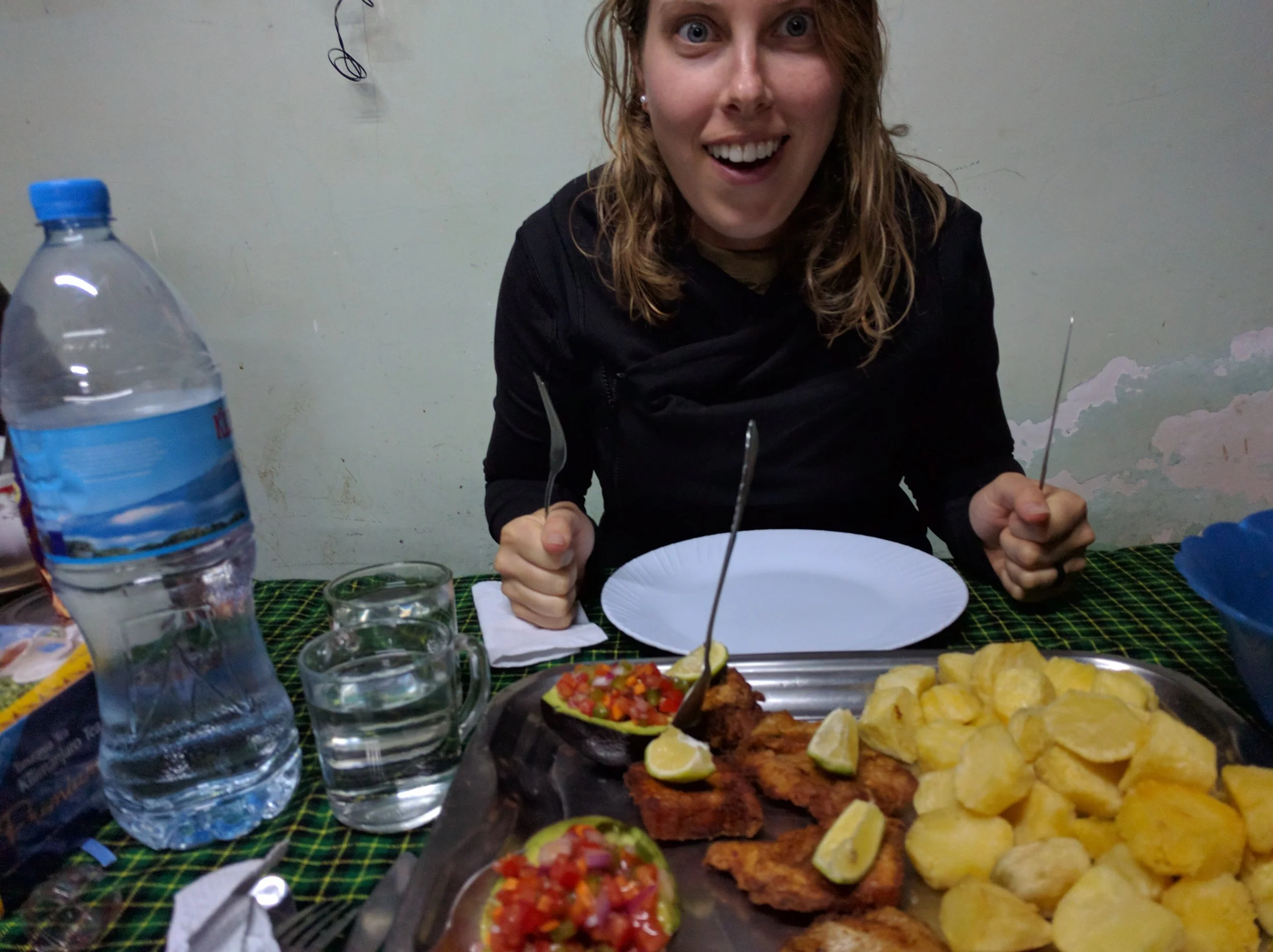 My mind was blown with our cook's presentation! 