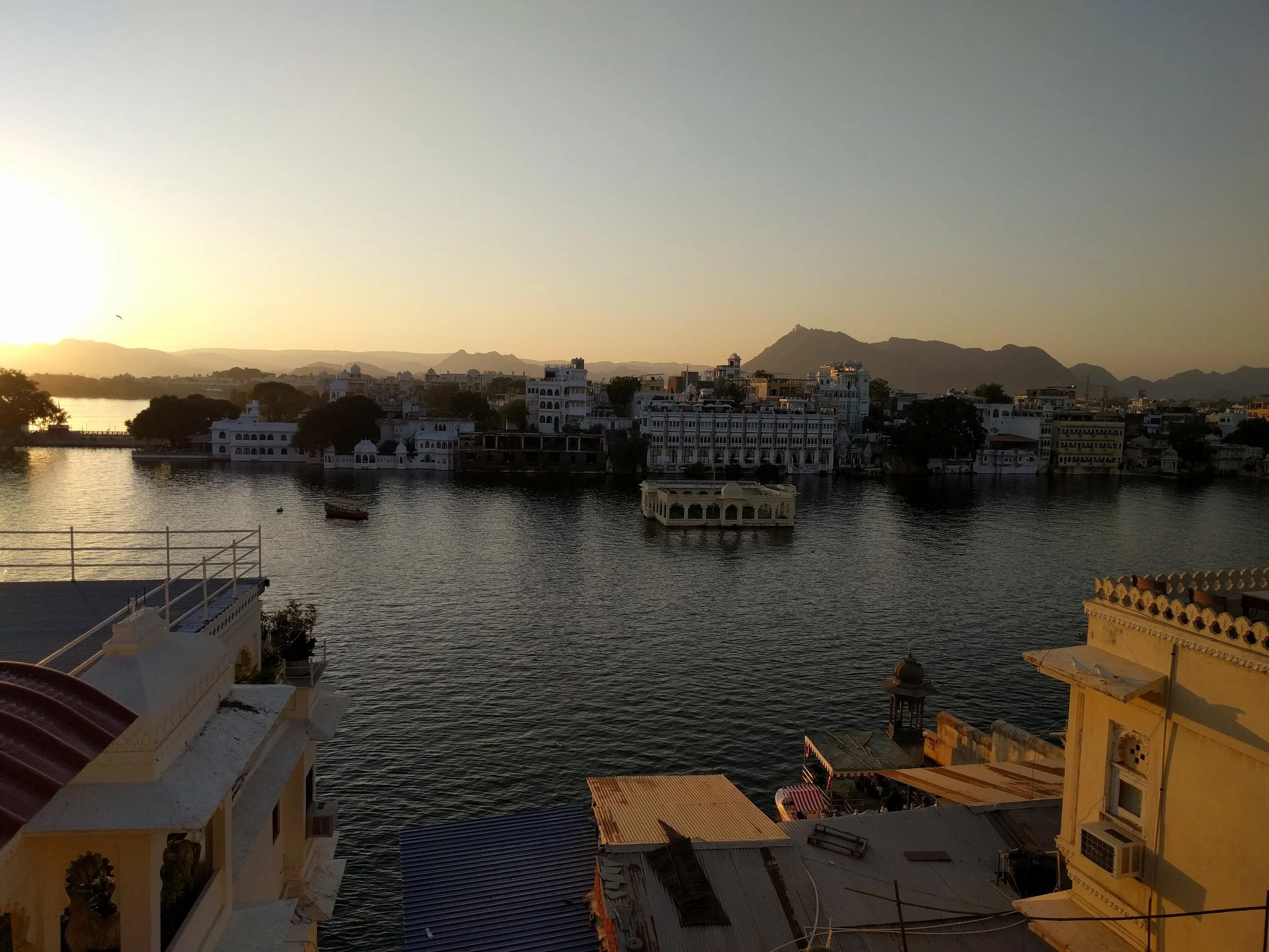 View from the roof of our hotel