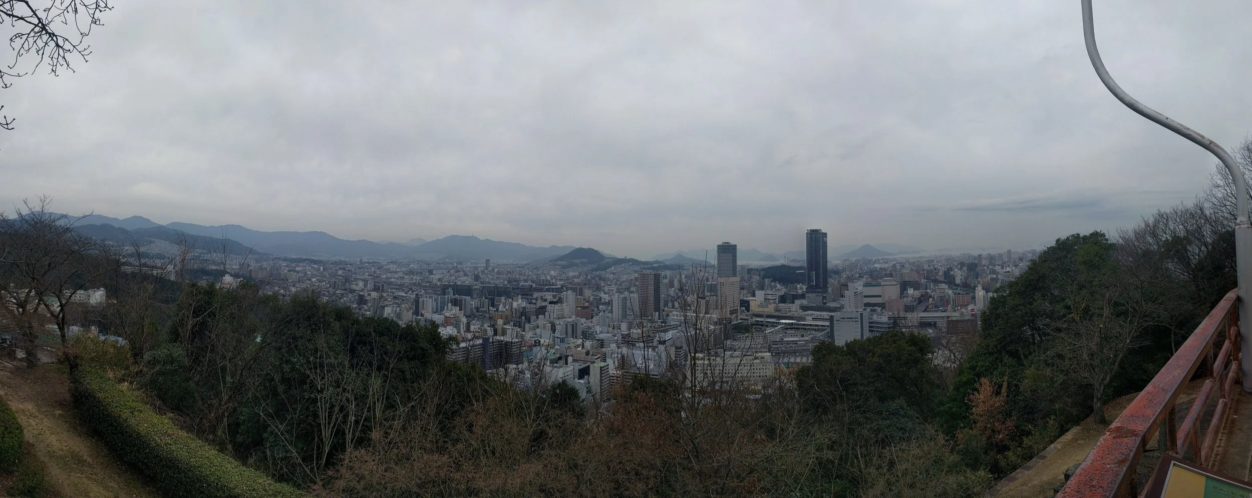 Hiroshima from the Peace Pagoda