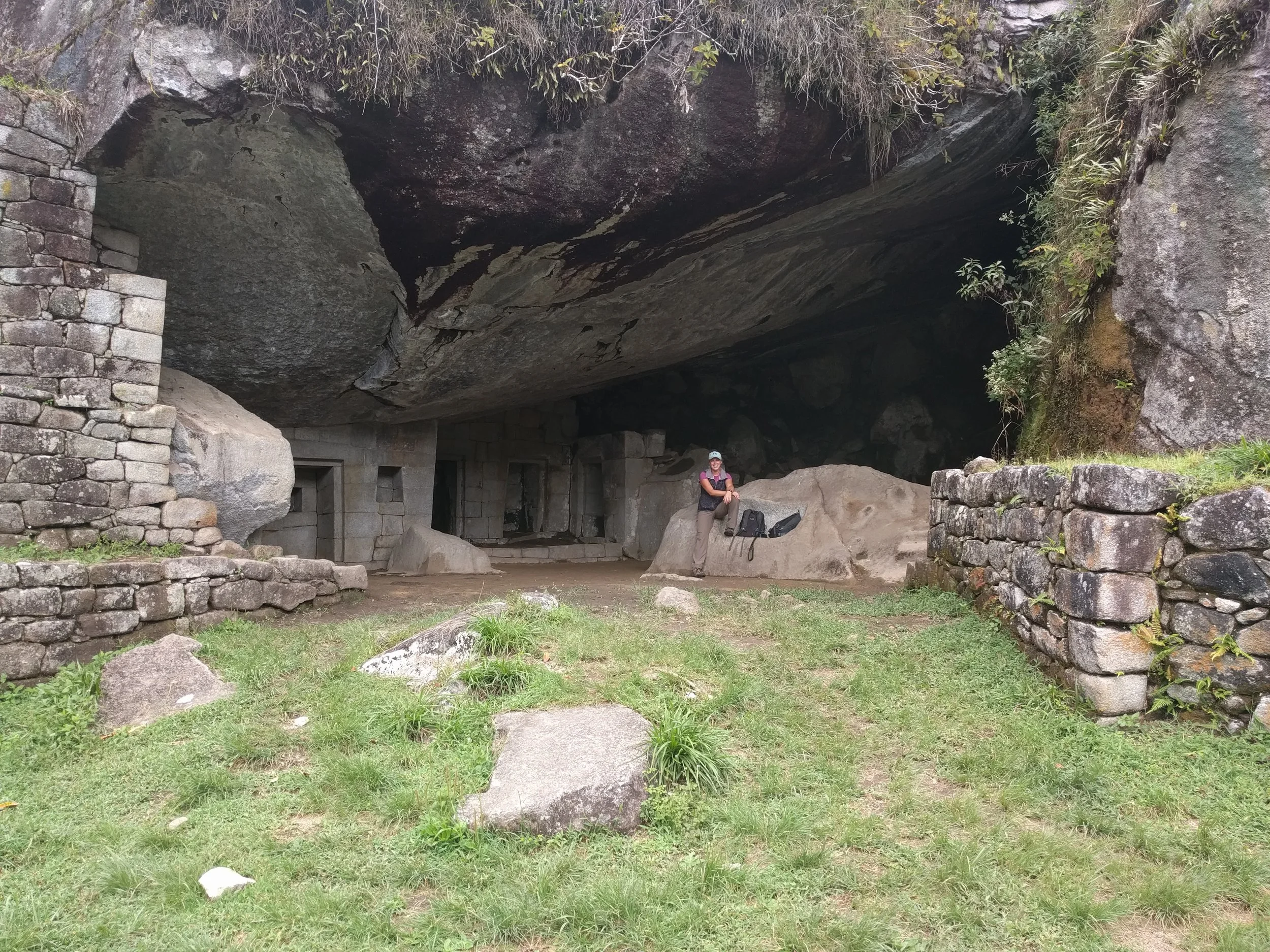 Temple of the Moon, off the back side of Wayna Picchu