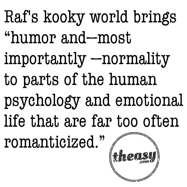 BOTTOM LINE: Mindy Raf’s Keeping My Kidneys demystifies love, loss, sexuality, and weed-lube while remaining true to the sharp mind and millennial quips of real women.