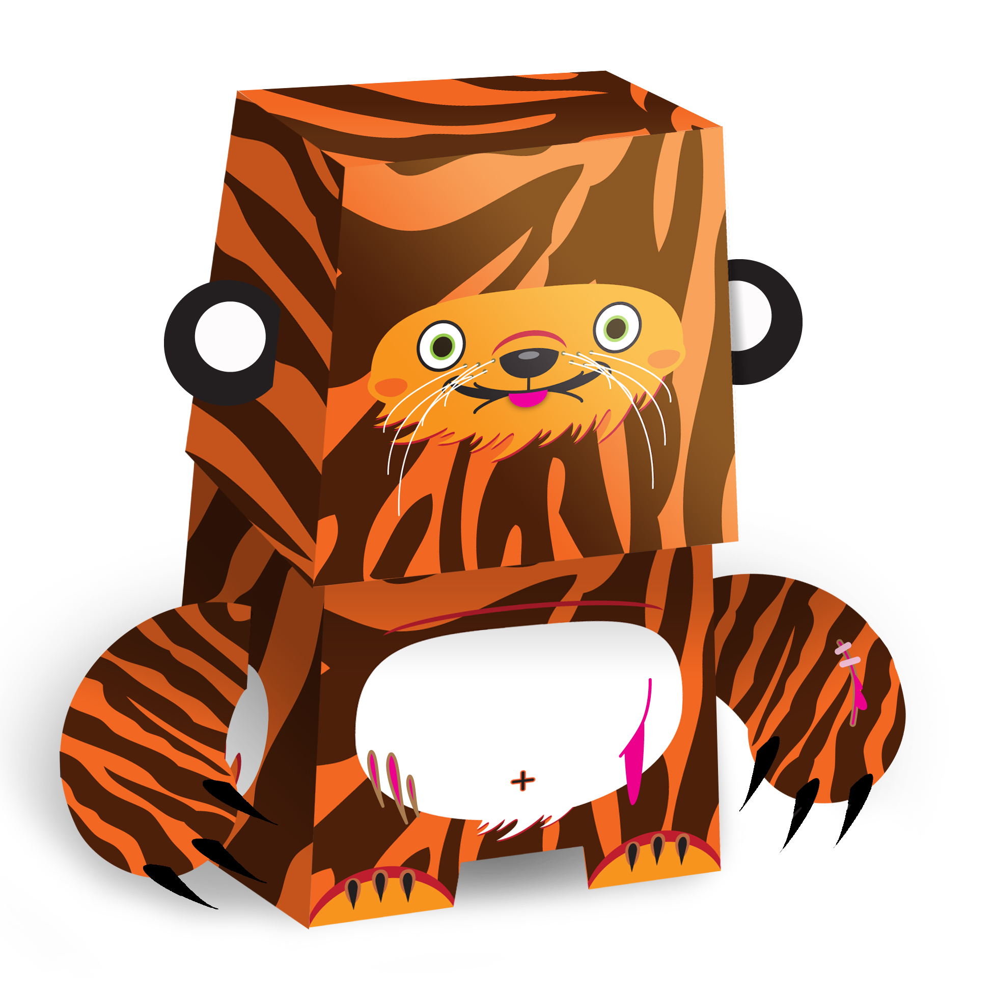 Paper Toy Design / Character Design