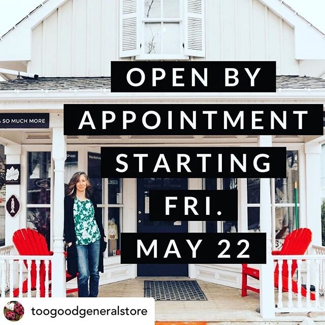 Our favourite store in Unionville is opening back up! We&rsquo;ve got a soft spot for Too Good cause they&rsquo;re just too good. Sarah&rsquo;s shop was our first logo, branding and store signage project in Rustic Hustle&rsquo;s early days so we love