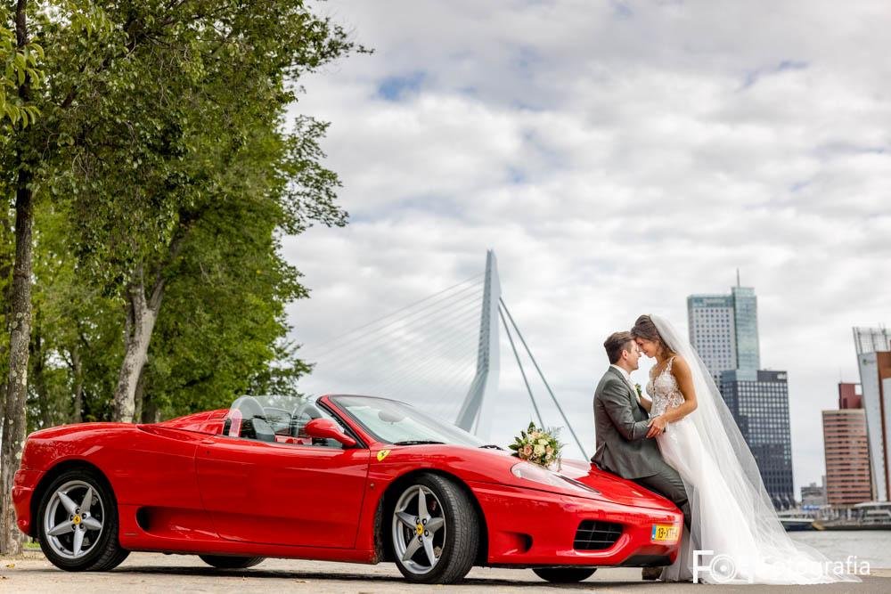 Fotoshoot bruidspaar Rotterdam