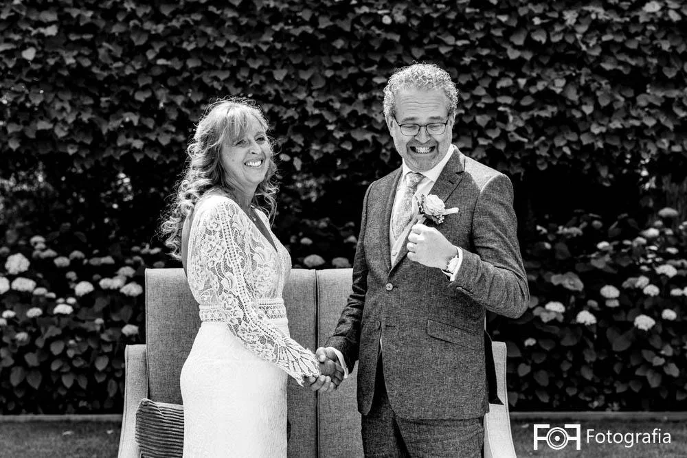 Review van bruidspaar getrouwd op landgoed groenendaal