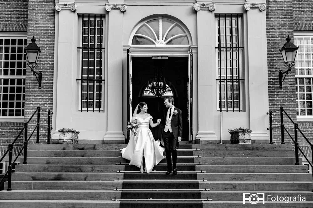Trouwfotograaf voor een bruiloft bij Slot Zeist