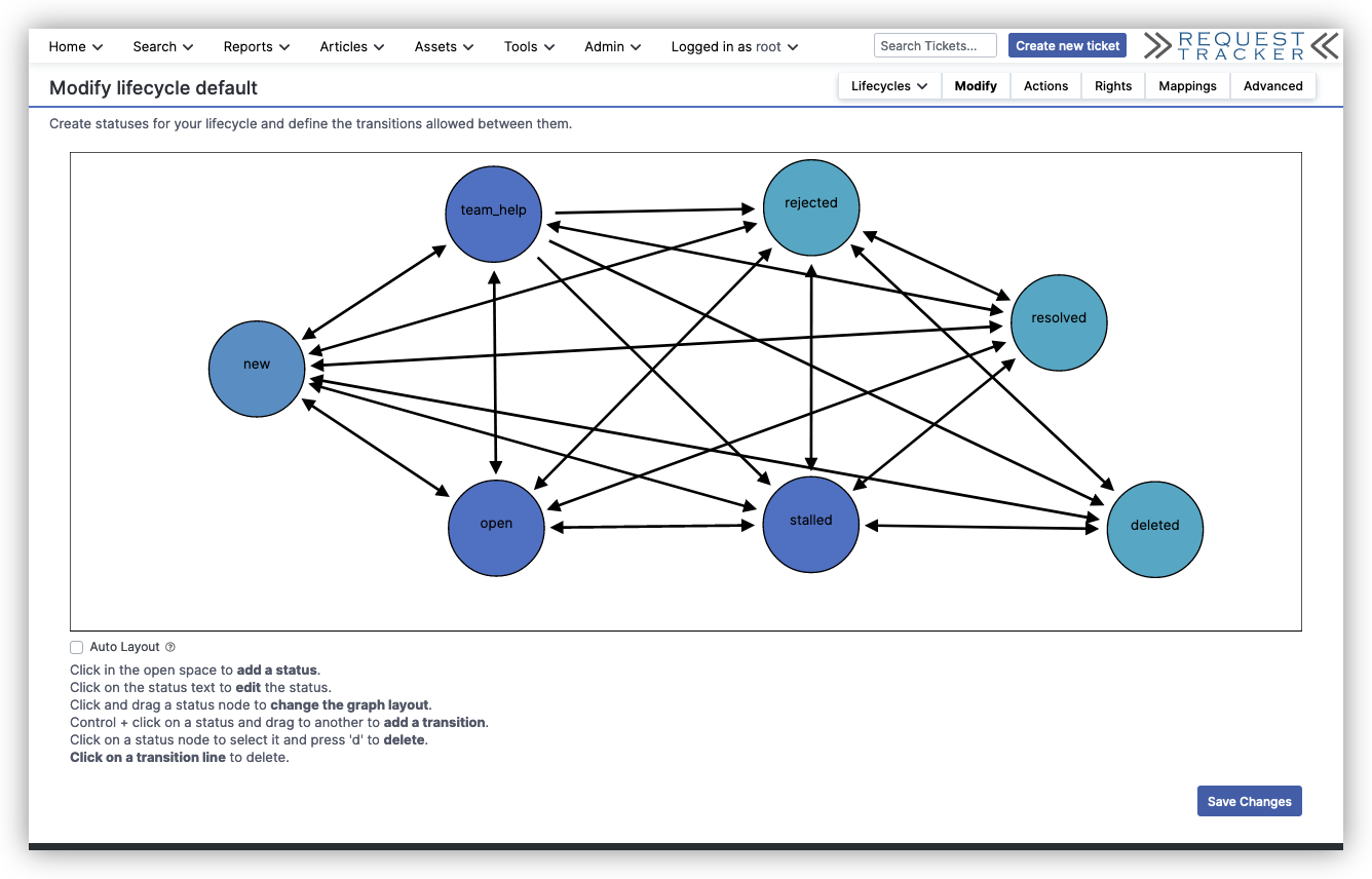 Graphical Lifecycle Creator - New in RT 5
