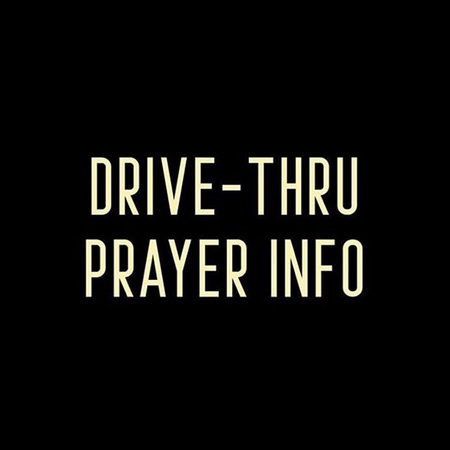 Hey guys! We miss you all and hope you&rsquo;re all doing well while social distancing! The church is doing something special today for Good Friday! If you&rsquo;re feeling like you need to get out of the house, or you just need some prayer, from 11a